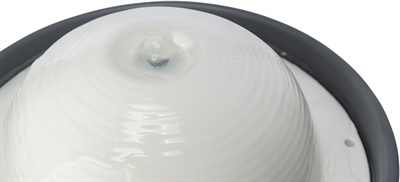 Trixie Trixie vital dome drinkfontein keramiek grijs / wit