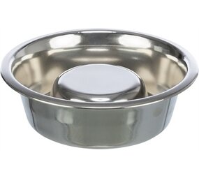 Trixie Trixie voerbak hond slow feeding rvs Trixie Trixie voerbak hond slow feeding rvs