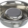 Trixie Trixie voerbak hond slow feeding rvs Trixie Trixie voerbak hond slow feeding rvs