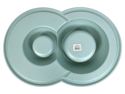 Happy pet Happy pet mad about pets voerbak / drinkbak volcano dubbel salie groen Happy pet Happy pet mad about pets voerbak / drinkbak volcano dubbel salie groen