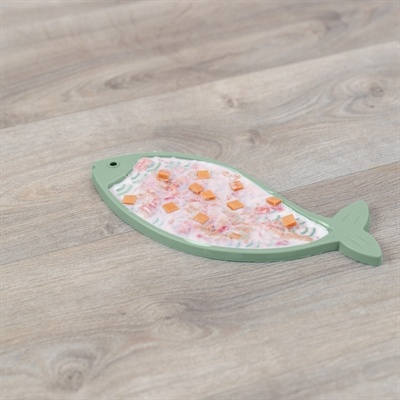 Trixie Trixie lick'n'snack plaat siliconen salie