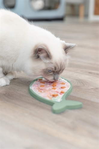 Trixie Trixie lick'n'snack plaat siliconen salie