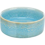 Trixie Trixie voerbak / drinkbak keramiek blauw Trixie Trixie voerbak / drinkbak keramiek blauw