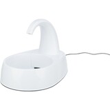 Trixie Trixie drinkfontein curved stream kunststof wit Trixie Trixie drinkfontein curved stream kunststof wit