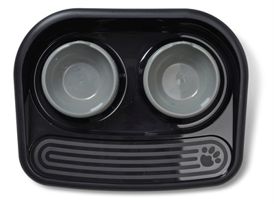 Savic Savic butler voerstation happy planet zwart Savic Savic butler voerstation happy planet zwart