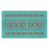 Tarhong Tarhong placemat good dog turquoise Tarhong Tarhong placemat good dog turquoise