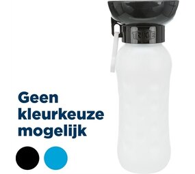 Trixie Trixie waterdispenser voor onderweg kunststof assorti Trixie Trixie waterdispenser voor onderweg kunststof assorti
