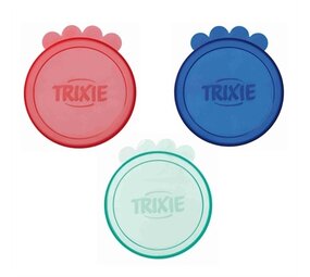 Trixie Trixie deksel voor blik kunststof assorti Trixie Trixie deksel voor blik kunststof assorti