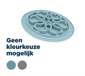 Trixie Trixie voermat slow feed silicone assorti Trixie Trixie voermat slow feed silicone assorti