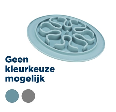 Trixie Trixie voermat slow feed silicone assorti