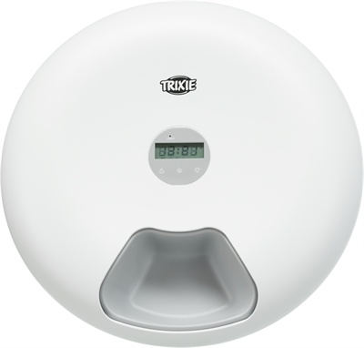 Trixie Trixie voerautomaat tx5+1 6 maaltijden 180 ml wit Trixie Trixie voerautomaat tx5+1 6 maaltijden 180 ml wit