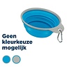 Trixie Trixie voerbak / drinkbak reis stevige rand siliconen assorti Trixie Trixie voerbak / drinkbak reis stevige rand siliconen assorti