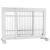 Trixie Trixie afsluithek uitschuifbaar wit