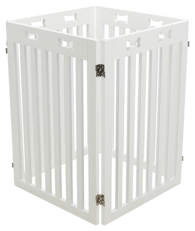 Trixie Trixie afsluithek wit 4 panelen Trixie Trixie afsluithek wit 4 panelen