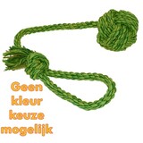 Happy pet Happy pet nuts for werpflostouw met touwbal Happy pet Happy pet nuts for werpflostouw met touwbal
