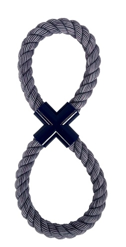 Happy pet Happy pet flossin fun 8 vormig l Happy pet Happy pet flossin fun 8 vormig l