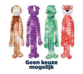 Multipet Multipet crimpy cuddlerz dieren assorti Multipet Multipet crimpy cuddlerz dieren assorti