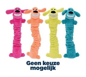 Multipet Multipet loofa bungee-scrunchee assorti Multipet Multipet loofa bungee-scrunchee assorti