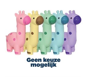 Multipet Multipet giraffe latex assorti Multipet Multipet giraffe latex assorti