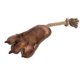 Trixie Trixie dierenpoot met touw bruin Trixie Trixie dierenpoot met touw bruin