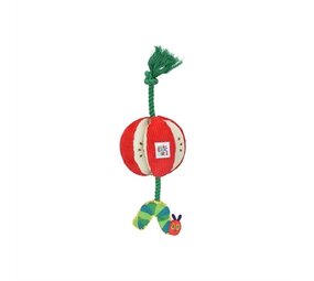 Eric carle Eric carle pluche rupsje nooit genoeg appel met flostouw Eric carle Eric carle pluche rupsje nooit genoeg appel met flostouw