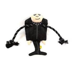 Minions Minions pluche gru met sjaal en flostouw Minions Minions pluche gru met sjaal en flostouw