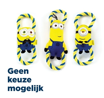 Minions Minions pluche bob / stuart / kevin aan flostouw Minions Minions pluche bob / stuart / kevin aan flostouw