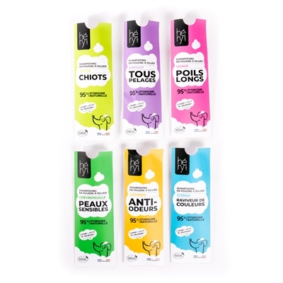 Hery Hery shampoo poeder langharige vacht Hery Hery shampoo poeder langharige vacht
