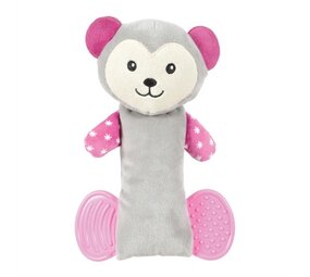 Zolux Zolux maxou plush dental grijs Zolux Zolux maxou plush dental grijs