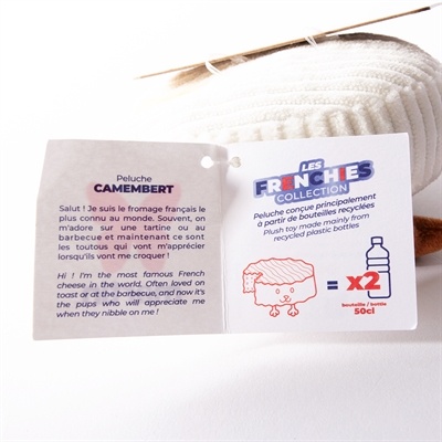 Martin Martin camembert pluche Martin Martin camembert pluche