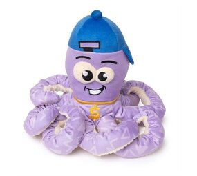 Fuzzyard Fuzzyard octo-posse hip hoptopus pluche Fuzzyard Fuzzyard octo-posse hip hoptopus pluche