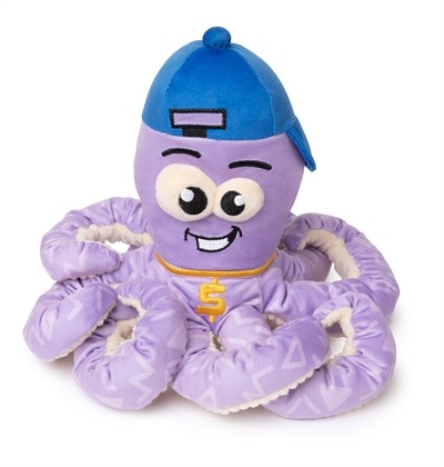 Fuzzyard Fuzzyard octo-posse hip hoptopus pluche Fuzzyard Fuzzyard octo-posse hip hoptopus pluche