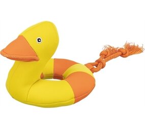 Trixie Trixie hondenspeelgoed aqua toy duck on rope Trixie Trixie hondenspeelgoed aqua toy duck on rope