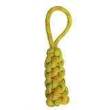 Happy pet Happy pet twisted tugger flostouw geel / oranje Happy pet Happy pet twisted tugger flostouw geel / oranje