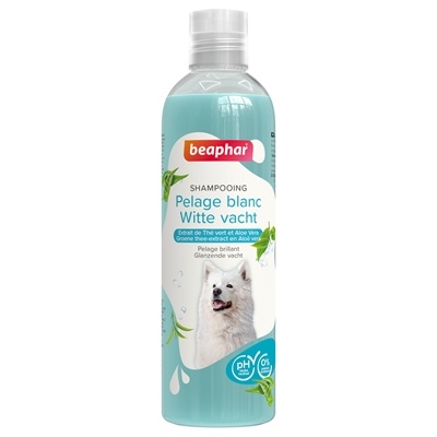 Beaphar Beaphar shampoo hond witte vacht Beaphar Beaphar shampoo hond witte vacht