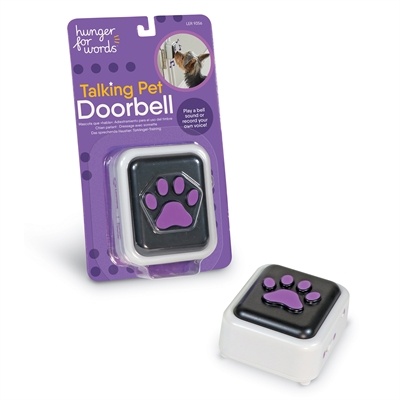 Hunger for words Hunger for words talking pet doorbell Hunger for words Hunger for words talking pet doorbell
