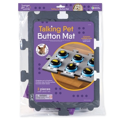 Hunger for words Hunger for words talking pet button mat