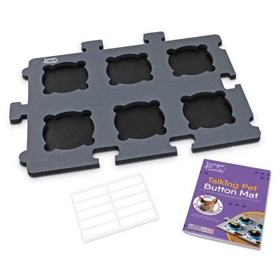 Hunger for words Hunger for words talking pet button mat