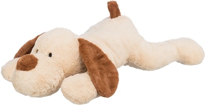 Trixie Trixie knuffel hondbenny pluche beige / bruin Trixie Trixie knuffel hondbenny pluche beige / bruin