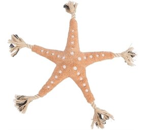 Trixie Trixie be nordic zeester jane pluche / touw beige Trixie Trixie be nordic zeester jane pluche / touw beige