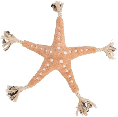 Trixie Trixie be nordic zeester jane pluche / touw beige Trixie Trixie be nordic zeester jane pluche / touw beige