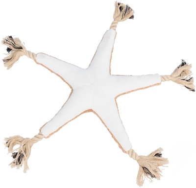 Trixie Trixie be nordic zeester jane pluche / touw beige Trixie Trixie be nordic zeester jane pluche / touw beige