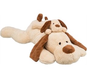 Trixie Trixie hond benny pluche beige / bruin Trixie Trixie hond benny pluche beige / bruin