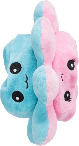 Trixie Trixie octopus omkeerbaar pluche grijs / geel Trixie Trixie octopus omkeerbaar pluche grijs / geel
