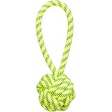 Trixie Trixie aquatoy touw met bal drijvend polyester geel / groen Trixie Trixie aquatoy touw met bal drijvend polyester geel / groen
