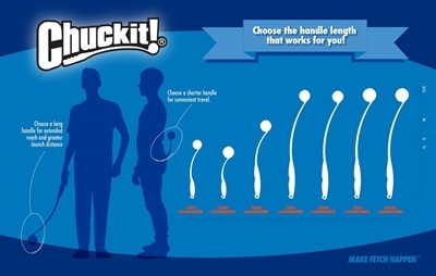 Chuckit Chuckit fetch & fold 25m launcher Chuckit Chuckit fetch & fold 25m launcher