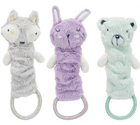 Trixie Trixie junior pluche bungeldier assorti Trixie Trixie junior pluche bungeldier assorti