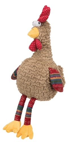 Trixie Trixie pluche haan met dierengeluid