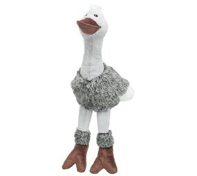 Trixie Trixie pluche struisvogel met geluid Trixie Trixie pluche struisvogel met geluid