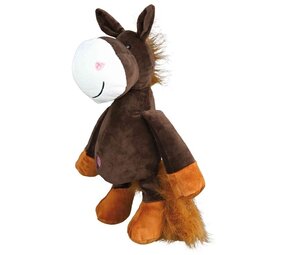 Trixie Trixie pluche paard met dierengeluid Trixie Trixie pluche paard met dierengeluid
